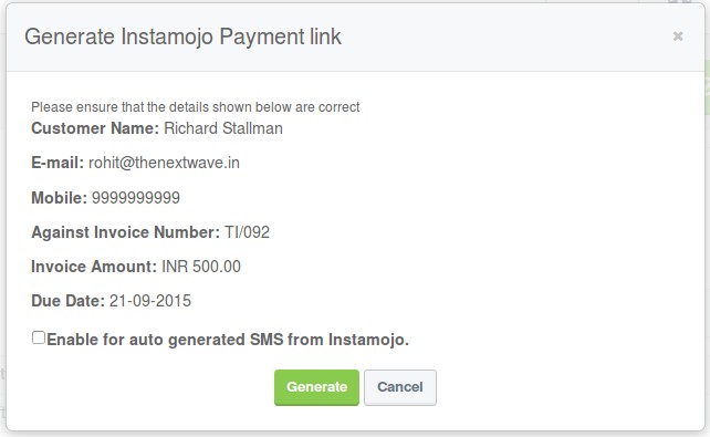 Instamojo Payment