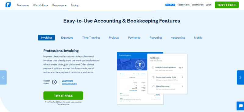 Quickbooks Freshbooks