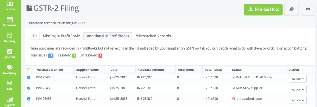 Gstr 2 Filing