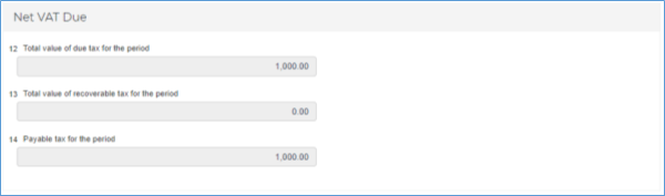 Net Vat Due