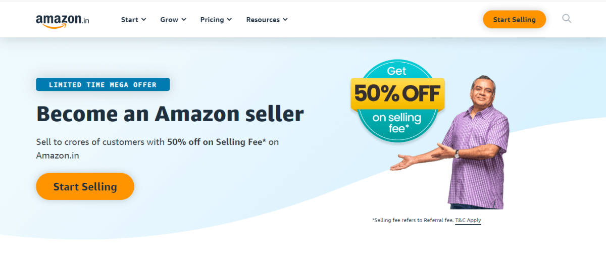 Sell On Amazon India