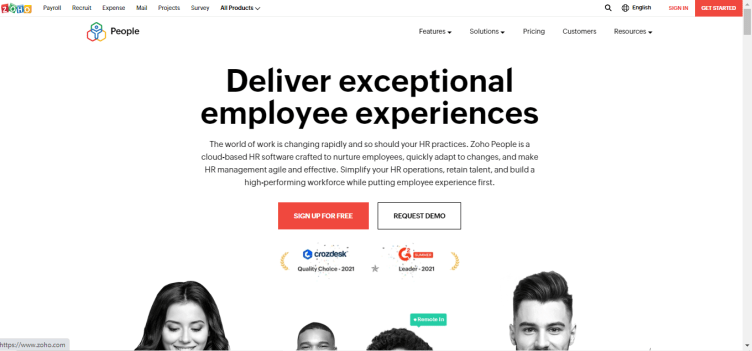 Zoho People - Hr Tools